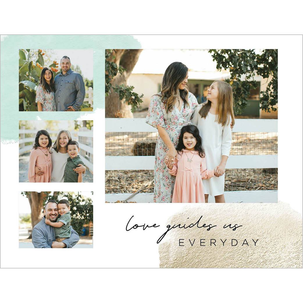 Watercolor Shimmer 8x11 undefined  Wall Calendar