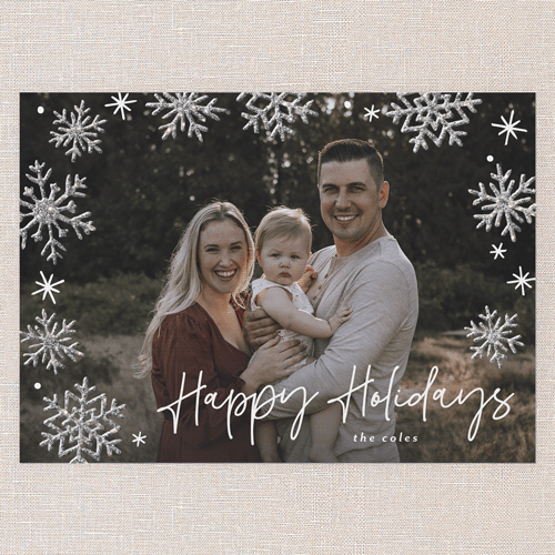 Christmas Cards With Snowflakes