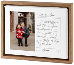 Handwritten Letter Grandpa