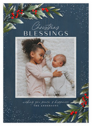 Frosty Foliage Frame