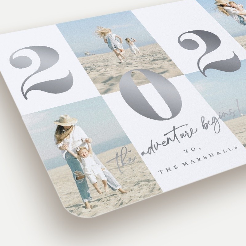 Adventure Grid New Year's Card