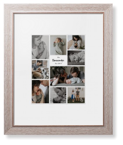 Modern Family Collage Portrait