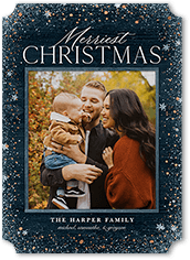 Snowflake Foil Stamped