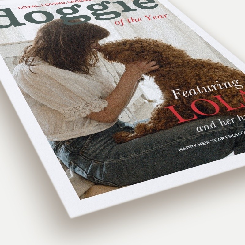 Leanne Ford Cover Pup Holiday Card