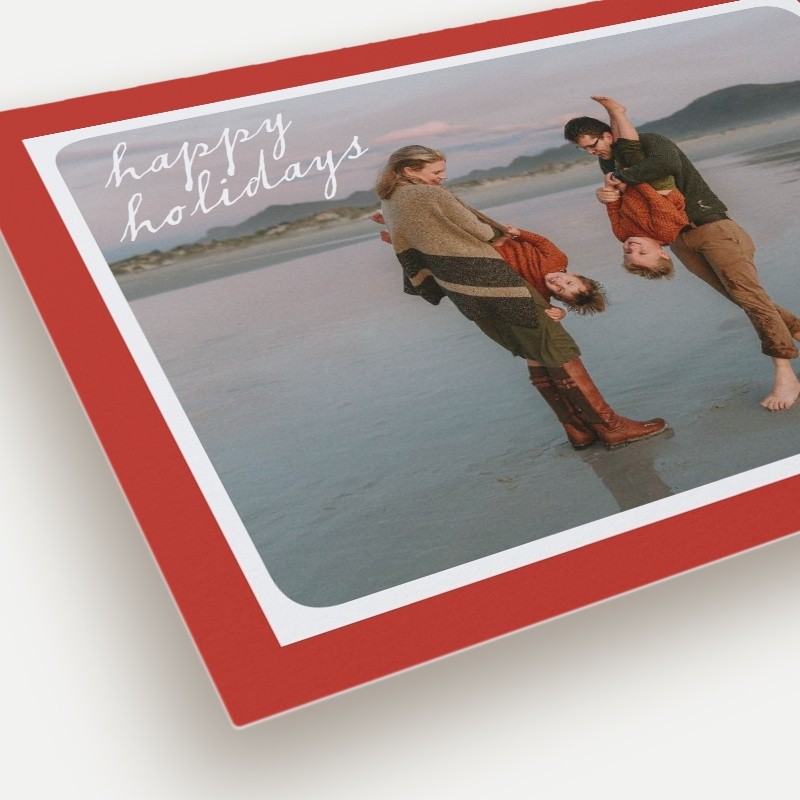 Handwritten Frame Holiday Card