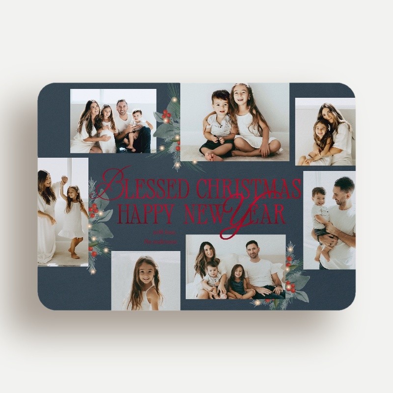 Botanical Sentiment Holiday Card