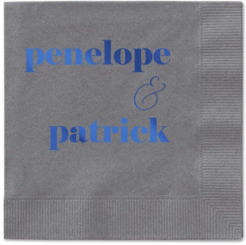 Custom Napkins For August Weddings