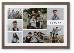 Rustic Picture Gallery Collage Of Seven