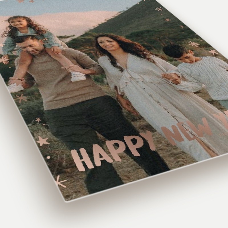 Handwritten Stars Holiday Card