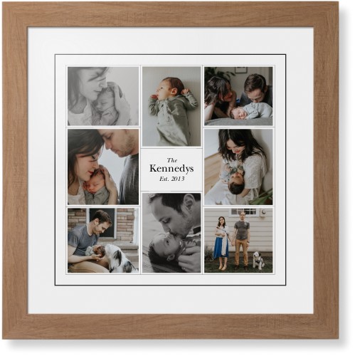 Modern Family Collage Portrait