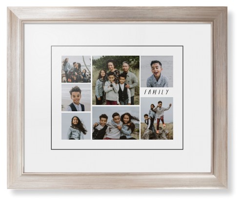 Rustic Picture Gallery Collage Of Seven