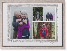 Brushed Border Collage Of Four