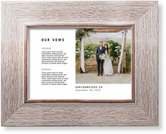 Modern and Minimal Vows