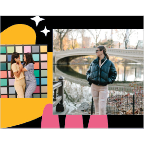 Bright Color Pop Calendar 8x11 undefined  Wall Calendar