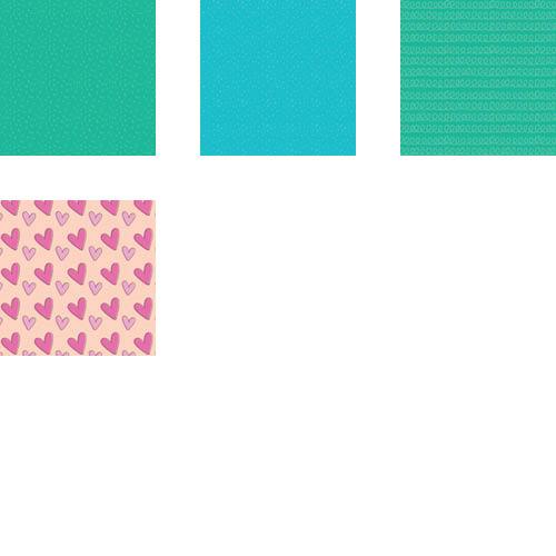 Seasonal Patterns 12x12 undefined  Wall Calendar