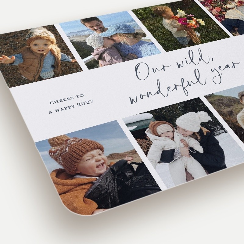 Wonderful Year New Year's Card