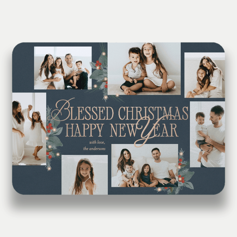 Botanical Sentiment Holiday Card