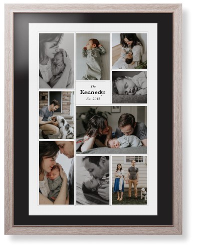 Modern Family Collage Portrait