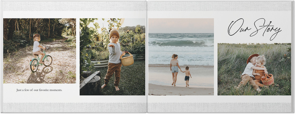 Black and White Rustic 8x11 undefined  Photo Book