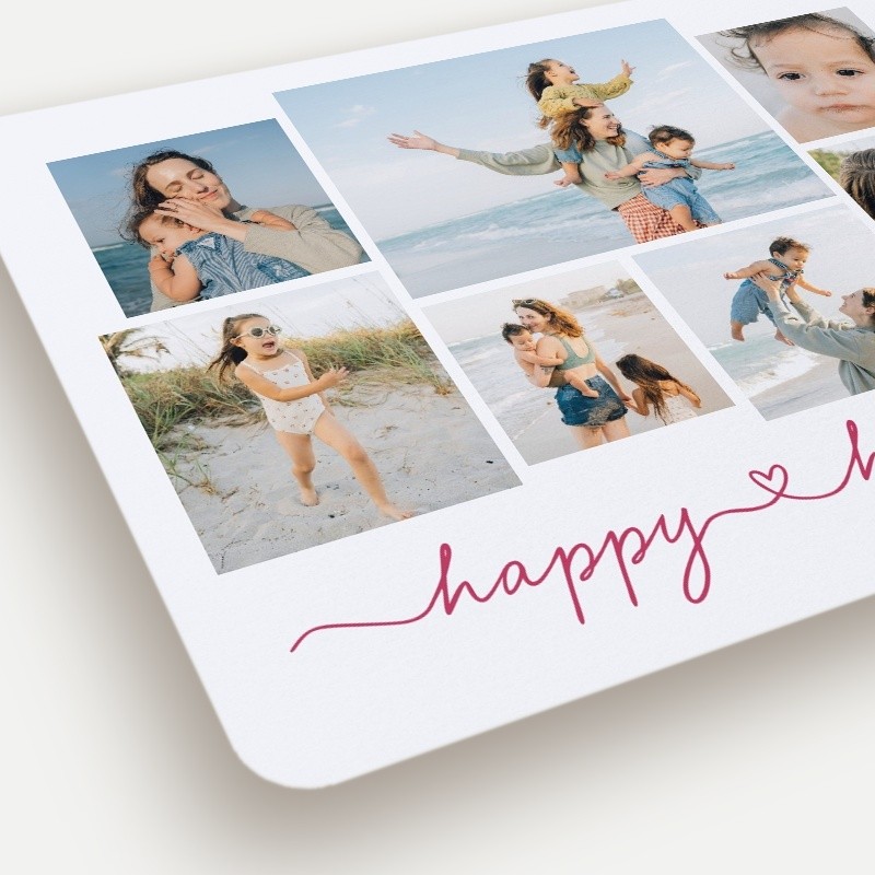 Flowing Script Holiday Card