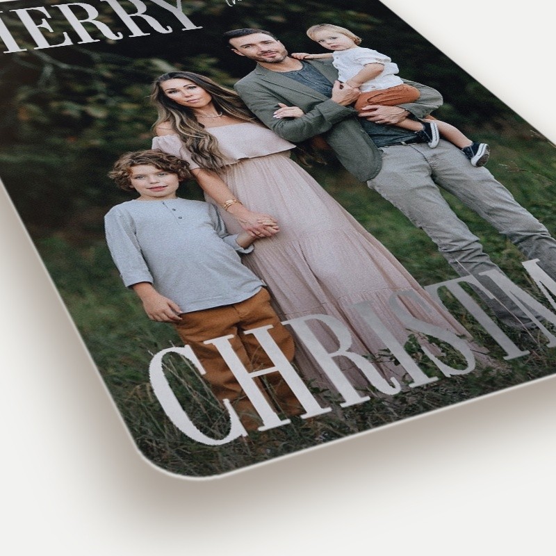 Classic Headline Holiday Card