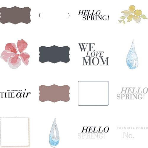 Hello Spring 11x14 undefined  Premium Album