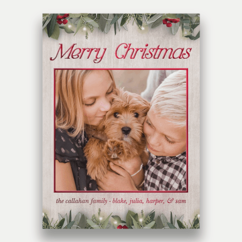 Botanical Trio Holiday Card