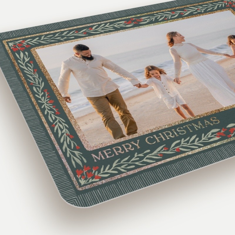 Botanical Vines Holiday Card