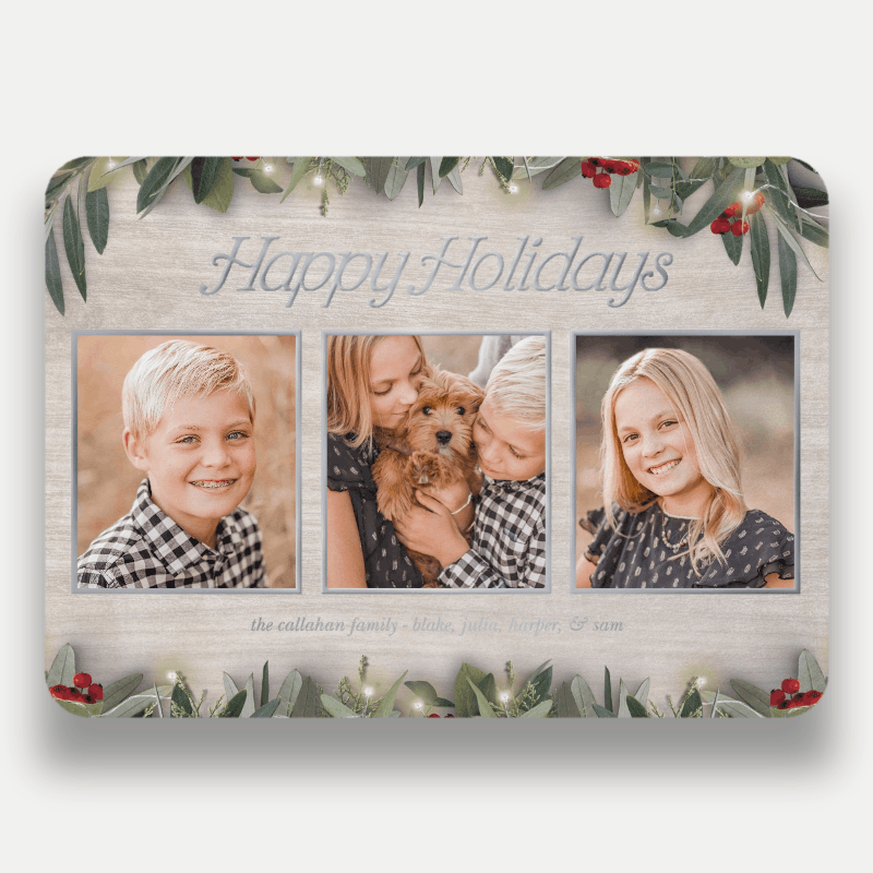 Botanical Trio Holiday Card