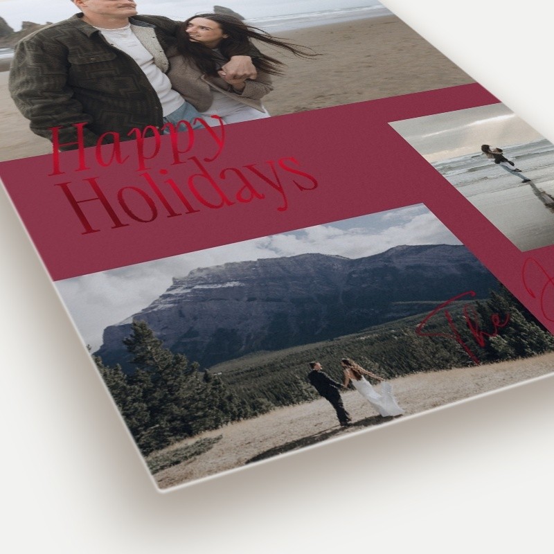 Statement Foil Holiday Card