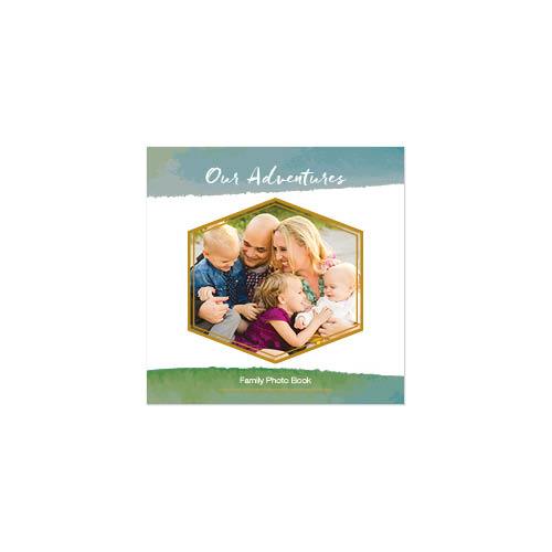 Modern Watercolor Ombre 8x8 undefined  Premium Album