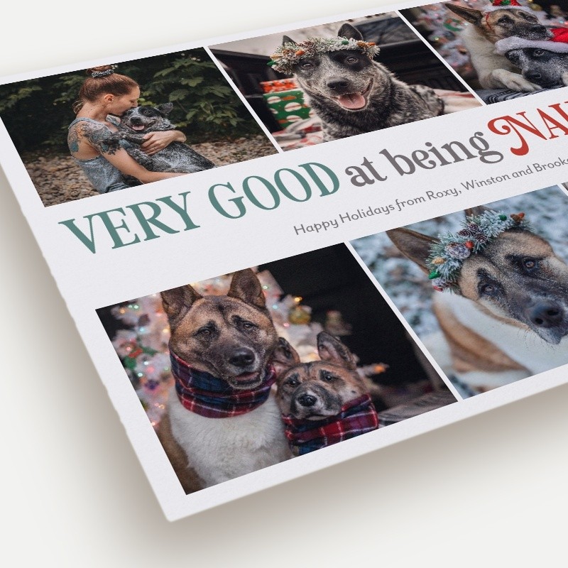 Very Good Holiday Card