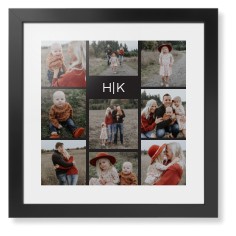 Modern Gallery Monogram of Nine