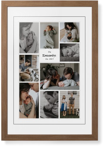 Modern Family Collage Portrait