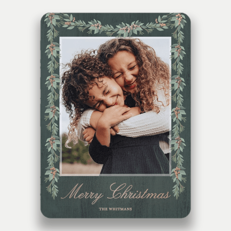 Berry Swag Holiday Card