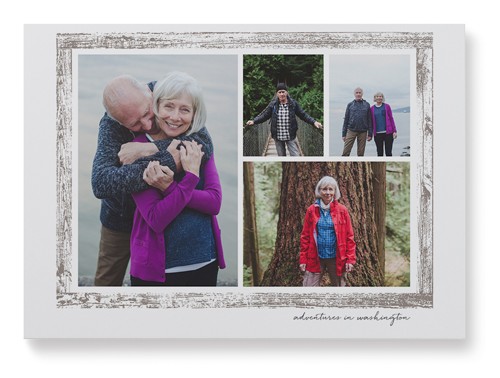 Brushed Border Collage Of Four