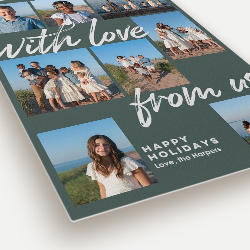 With Love Holiday Card