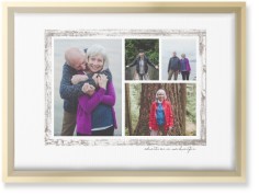 Brushed Border Collage Of Four