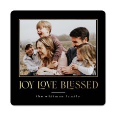 Gilded Joy Love Blessed
