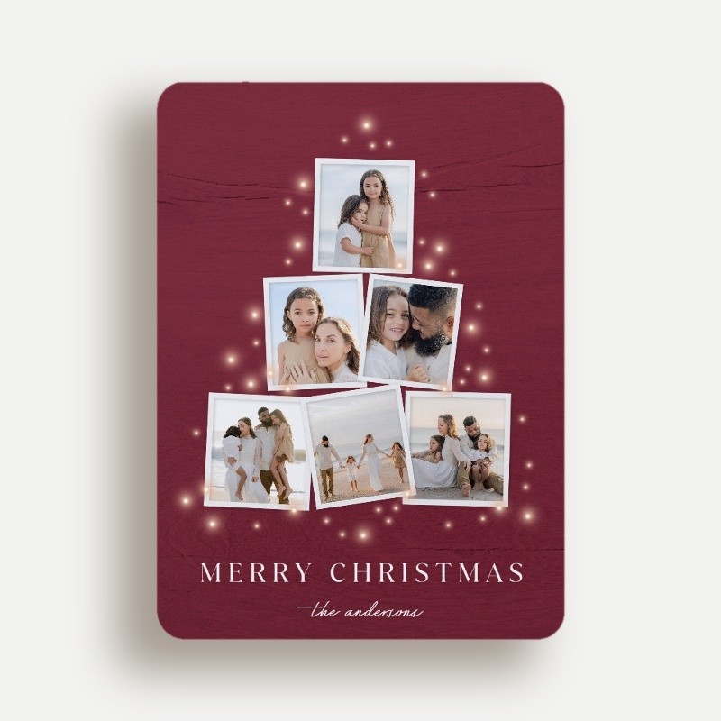 Lights Collage Holiday Card