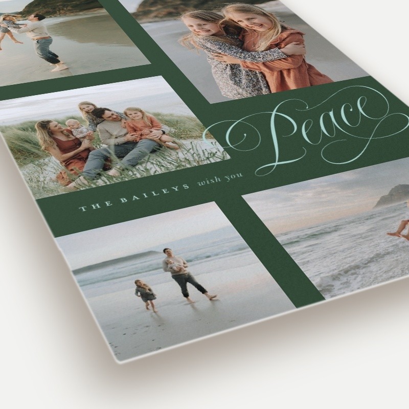 Joy Script Holiday Card