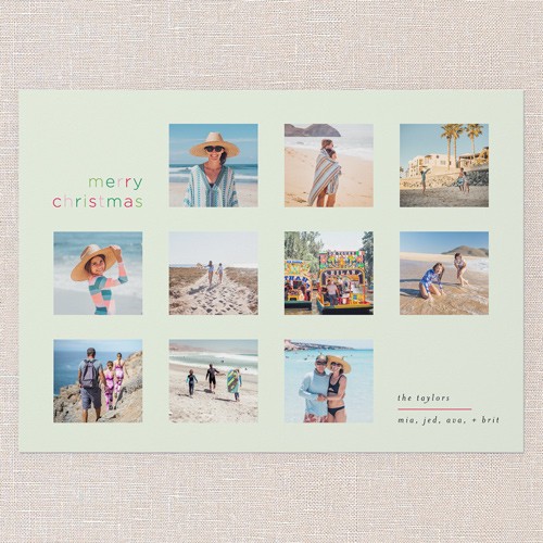 Stylish Square Christmas Card