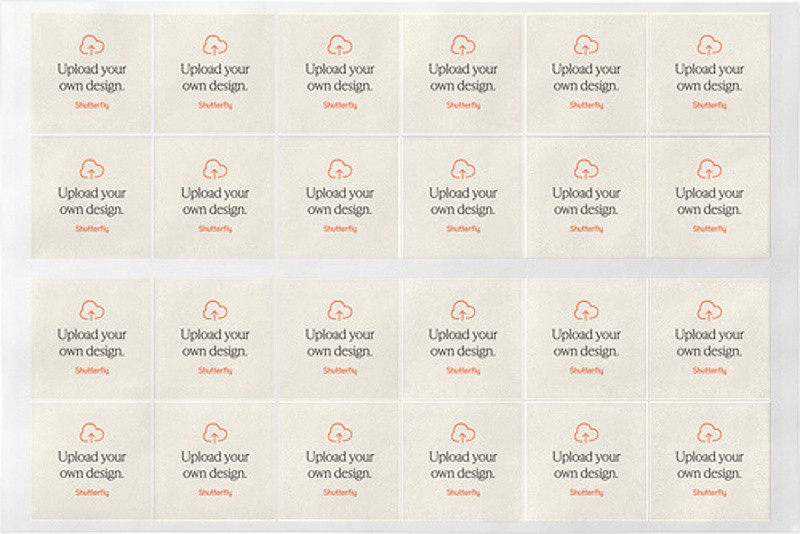Upload Your Own Design Removable Stickers Upload Your Own Design 2.5x2.5 Multicolor Removable Stickers