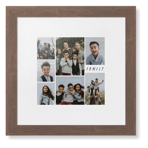 Rustic Picture Gallery Collage Of Seven