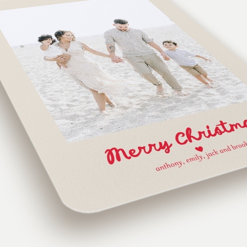 Nine Frame Holiday Card