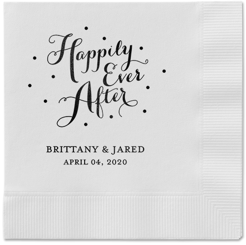 Modern Wedding Napkins
