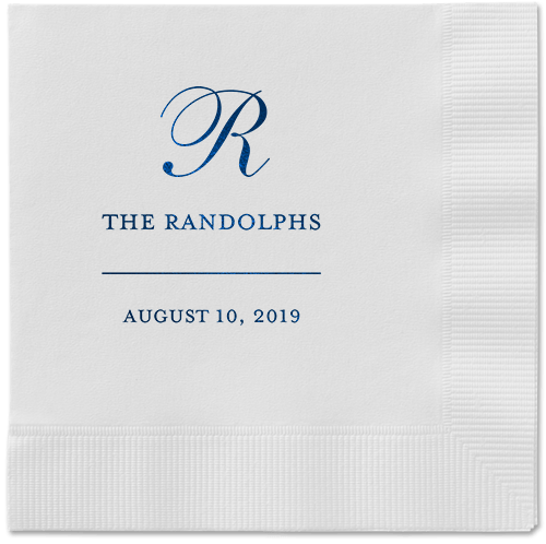 White Napkins For Wedding
