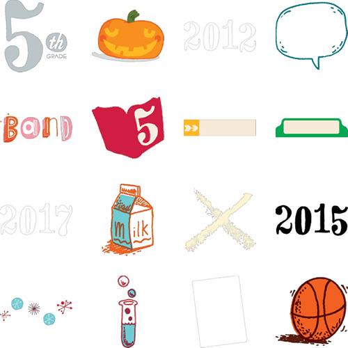 Elementary School Yearbook 8x11 undefined  Premium Album