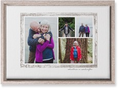 Brushed Border Collage Of Four