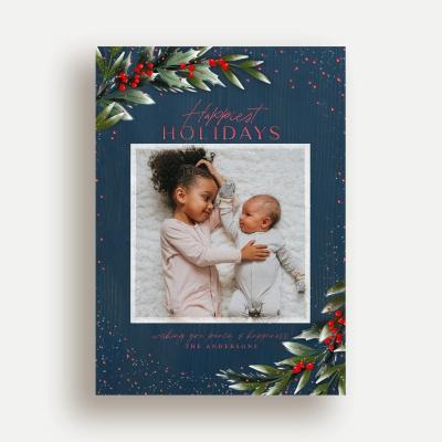 Frosty Foliage Frame